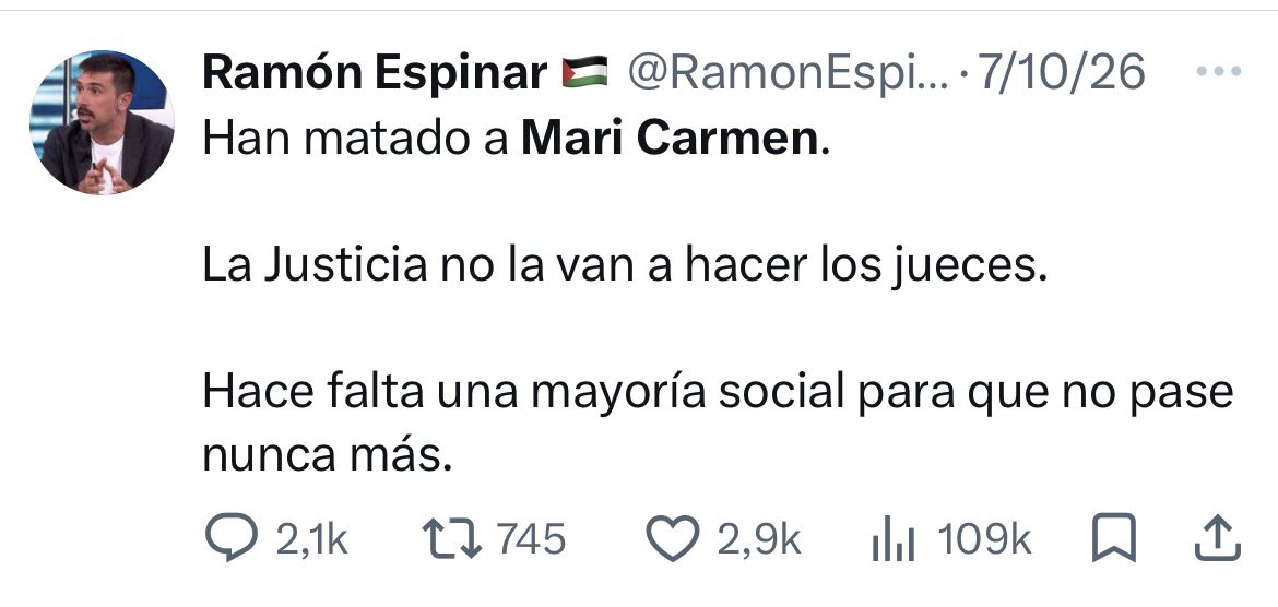 Borja_1985's tweet photo. @RamonEspinar Te retratas tu solito, Ramón https://t.co/NWewlTyVhI