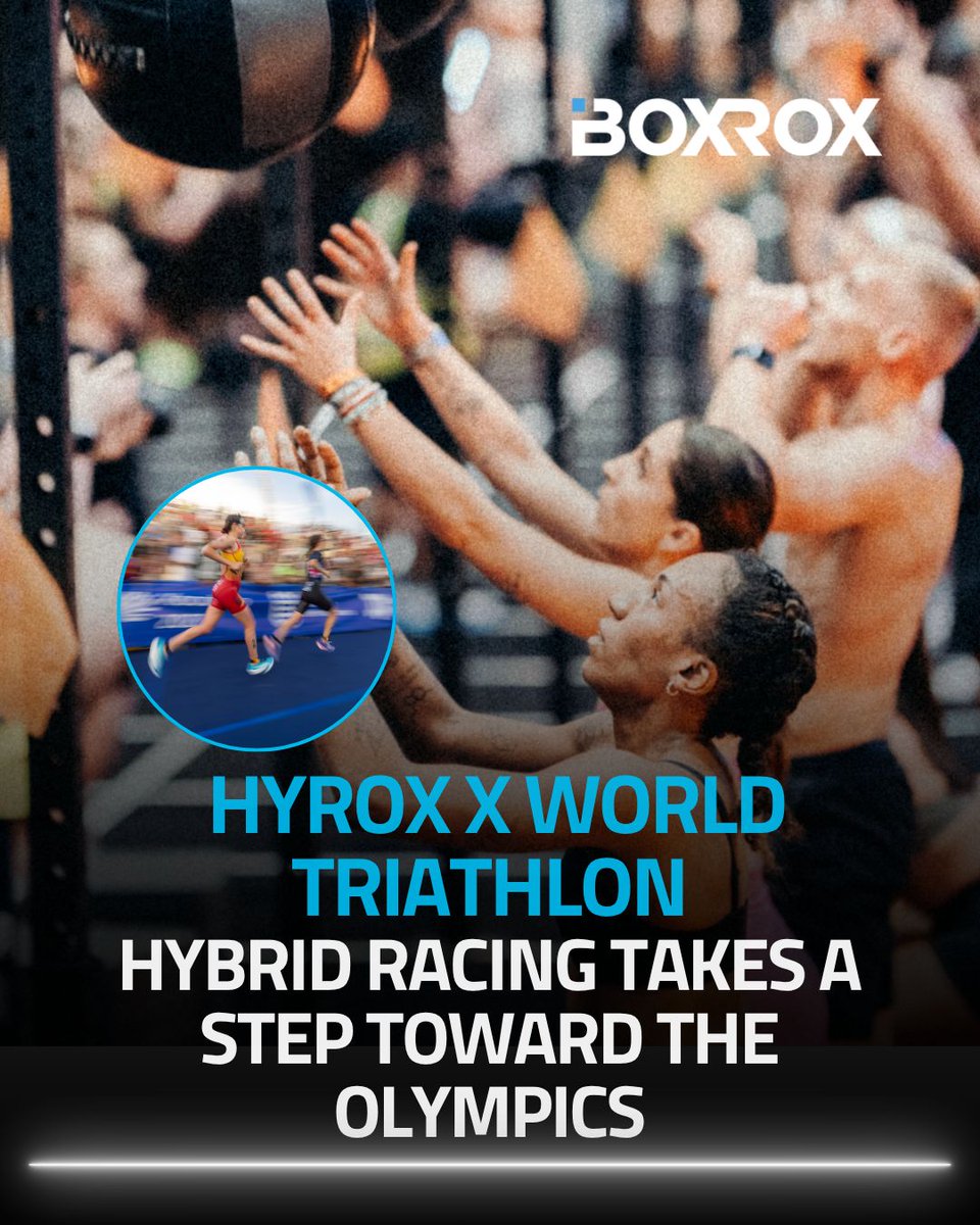 BOXROX's tweet photo. 🚨 HYROX AND WORLD TRIATHLON PARTNER TO ESTABLISH HYBRID RACING

HYROX and World Triathlon have announced a landmark partnership to establish Hybrid Racing as an official discipline within the World Triathlon family, opening a new pathway for elite competition and potentially future Olympic and Paralympic participation.

Under the agreement, HYROX will exclusively operate the official World, Continental, and National Championships for elite athletes in the Ultimate format, which follows the familiar structure of eight 1km runs paired with eight functional fitness stations.

The partnership aims to build an internationally recognised competitive framework, with both organisations working toward introducing Hybrid Racing at multi-sport events as a step toward potential Olympic and Paralympic inclusion.

Three formats are planned: Ultimate, Fast, and Ultra, catering to different styles and demands of hybrid competition.

For everyday HYROX athletes, however, nothing changes. Mass-participation events will continue as usual, remaining at the heart of the sport.

📸: @hyroxworld

#HYROX #WorldTriathlon #HybridFitness #BOXROX