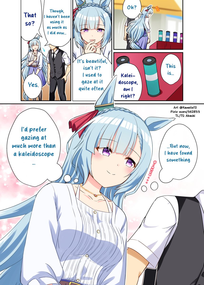 AkashiYoshiyama's tweet photo. #AkashiTL
Art by Kamelie12

"Ardan and a Kaleidoscope: I love Ardan-san..."

#ウマ娘 #Umamusume #ウマ娘英訳 #UmaTranslations #メジロアルダン #MejiroArdan https://t.co/4hAJvXcHHf