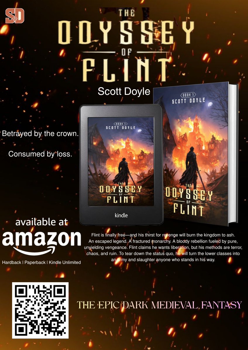 ScottDo99877396's tweet photo. My book, The Odyssey Of Flint, is now available with an all new beautifully hand drawn cover!
https://t.co/798ak6LjsM

#WritingCommunity #fantasy #KindleUnlimited https://t.co/reWNLPwG6I