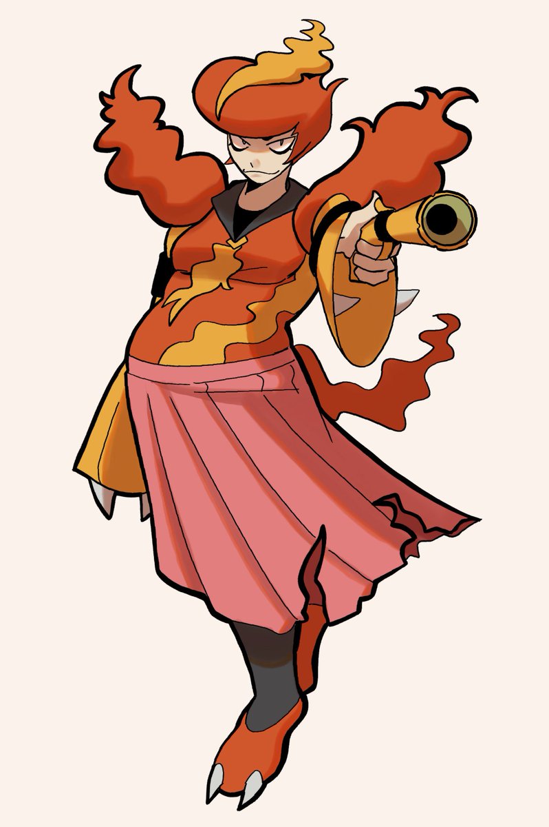 artbyramen's tweet photo. Using random pokemon picker to practice designing day 1: magmortar https://t.co/H8OYC5ikIo
