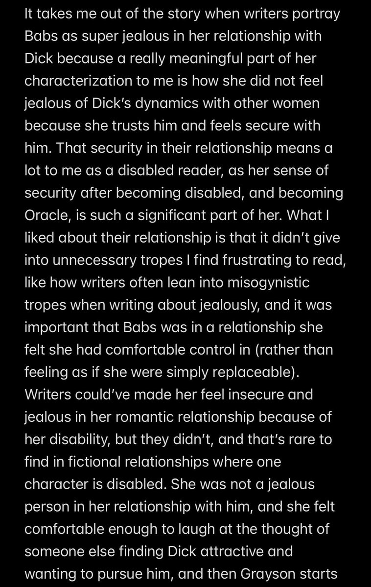 nightlyoracle's tweet photo. @Mmimiskry The way I (re)read this issue earlier this week and went on a whole rant in my notes app about the “jealous girlfriend” thing https://t.co/3RFtcTWJql