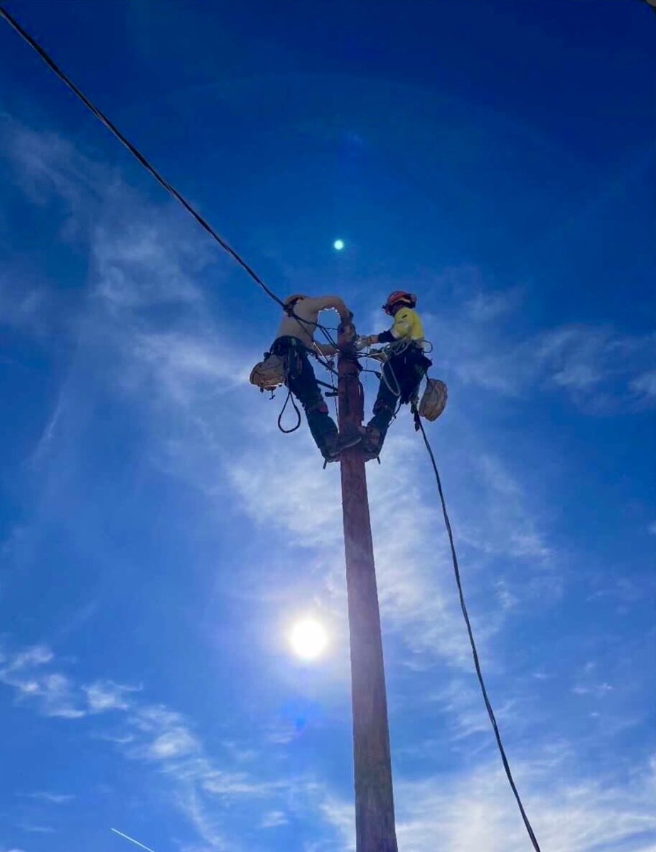 LakotaMan1's tweet photo. Thanks to President Biden’s Infrastructure Bill (that Republicans voted against but tried to take credit for) remote locations on the Navajo Nation Reservation finally have access to electricity and broadband for the first time, ever. https://t.co/UWKqctkopa