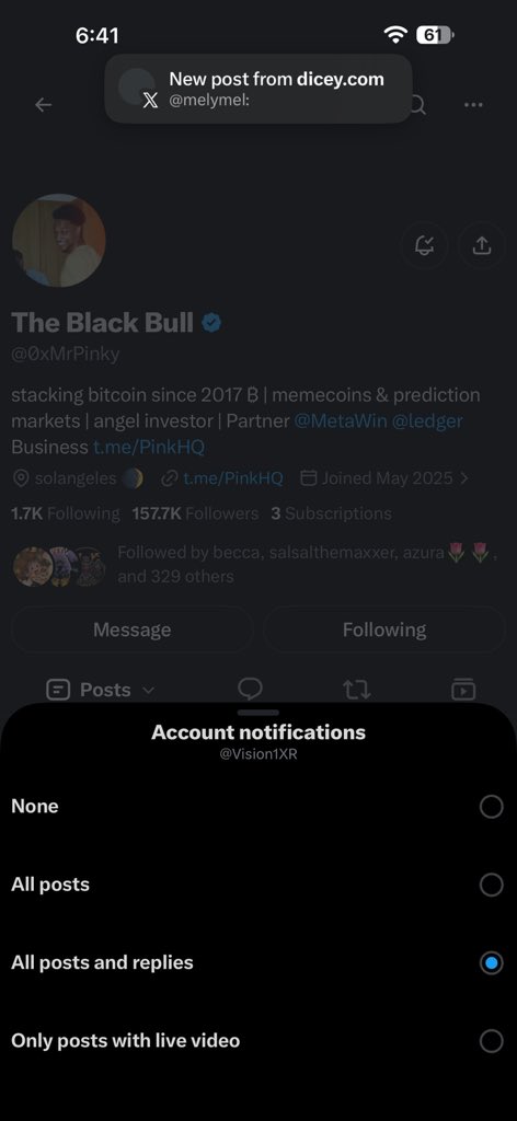 Vision1XR's tweet photo. @Beterxbt @0xMrPinky @Cryptoze Winning would mean a lot, but supporting good people costs nothing.

Ab5HEjaREYkgt5oT5qDSDiaVrRwN7rr5brFmEVnx3cay https://t.co/kEx34VMza1