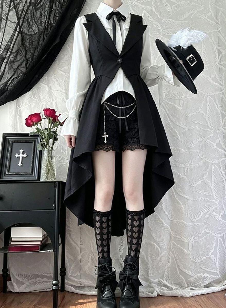 Maidens_Reve's tweet photo. ダークアリストクラシーフリルレイヤードセット♡ https://t.co/W0DLfJ2luV