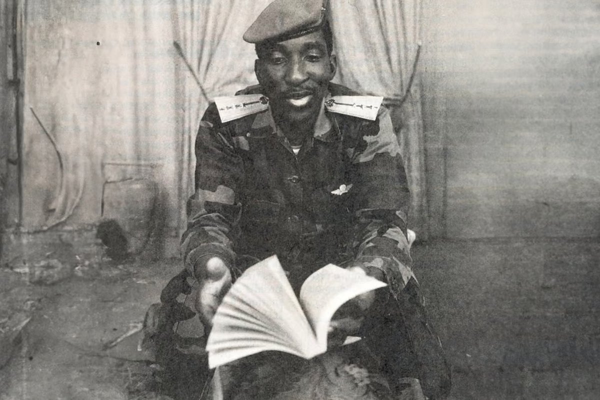HollerWV's tweet photo. “No altar, no belief, no holy book... have ever been able to reconcile the rich and the poor, the exploiter and the exploited. And if Jesus himself had to take the whip to chase them from his temple, it is indeed because that is the only language they hear.”

- Thomas Sankara https://t.co/DPLS2woTQa