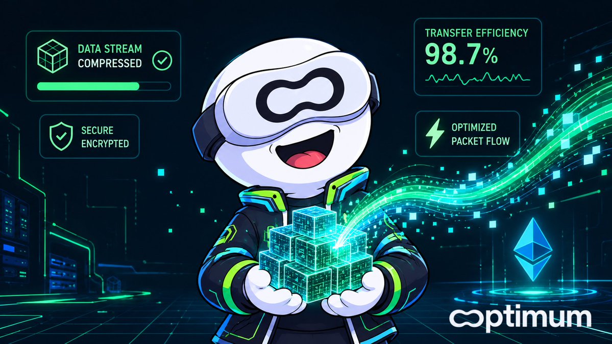 basss_eth's tweet photo. Bandwidth Efficiency
With RLNC, Optimum is not only faster but also more efficient.
Data is broken down into linear combinations, eliminating the need to repeatedly retransmit full blocks.
The result: greater speed and better bandwidth efficiency.
#Efficiency #RLNC #Optimum https://t.co/BNeL4MhsLd