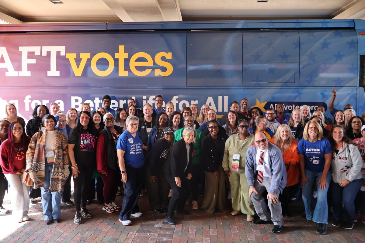 Image for the Tweet beginning: Joined AFT for a stop