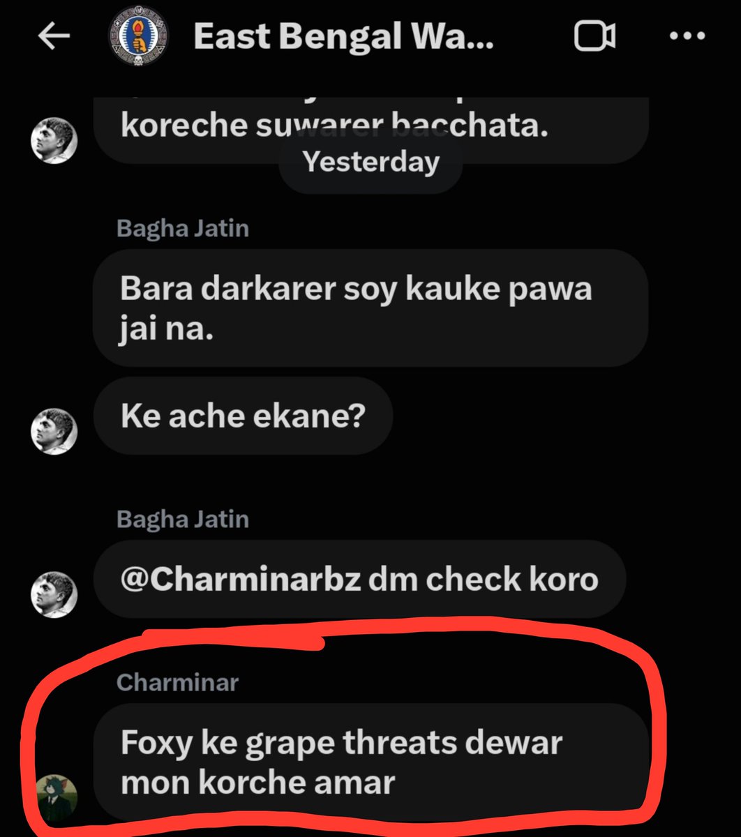 Bangali_Nari's tweet photo. Imagine with this face of @Charminarbz and he wanted to send 🍇threats to a woman in a Language Warrior GC like this

HIS INFORMATIONS:
NAME: SHAN GOSWAMI 
Place : Lower Assam 
@assampolice @DGPAssamPolice @himantabiswa Please kindly arrest this guy of giving 🍇 threats to a lady https://t.co/2s2QC2Ekwu