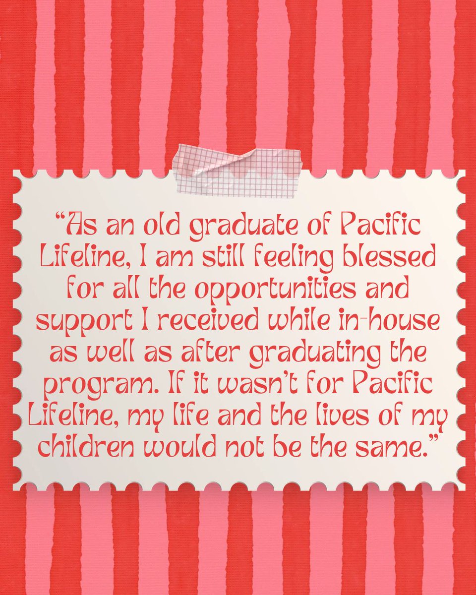 PacificLifeline's tweet photo. It never gets old! 💙 Hearing from our graduates reminds us why we do what we do. The work happening at Pacific Lifeline today creates lasting change that will continue to make a difference for generations to come. ✨ #PacificLifeline #MakingADifference https://t.co/kbHpnvyVzY