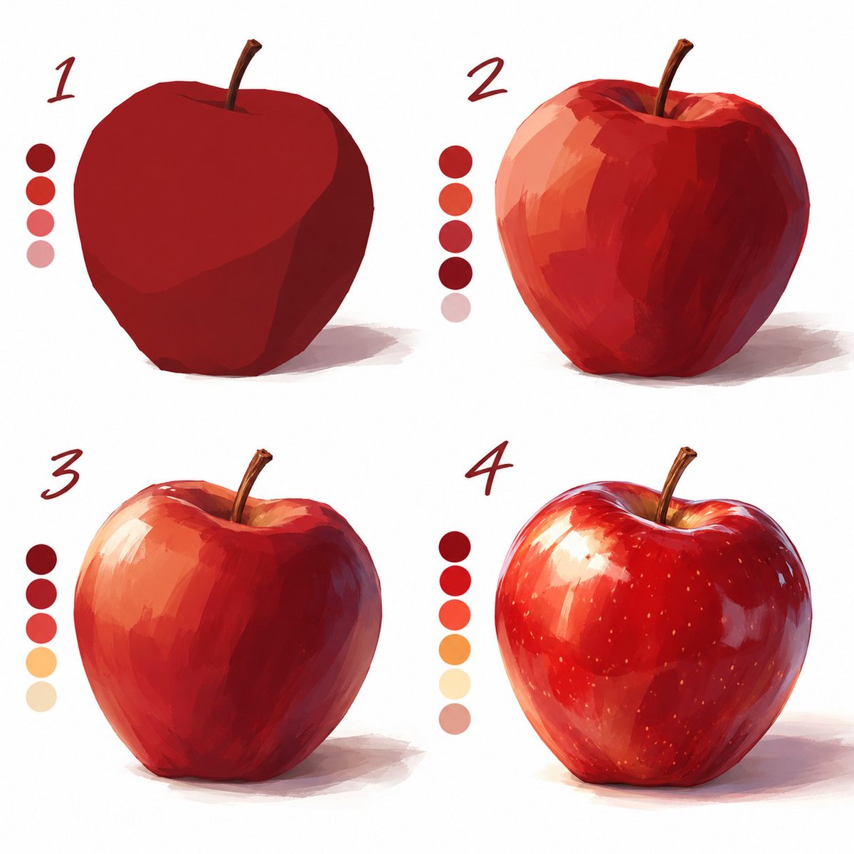 ArtHarbor_'s tweet photo. Turn basic colors into a realistic painting https://t.co/yiA7EykdLQ