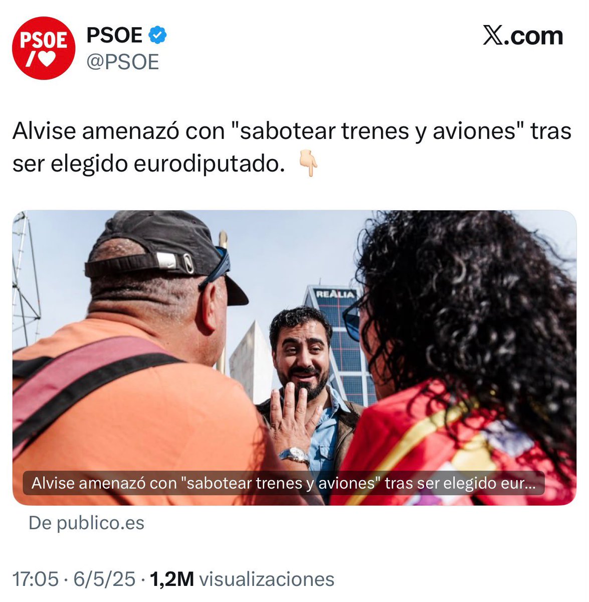 Alviseperez's tweet photo. Los criminales deben ir a prisión.
Y esto, amigos, es criminal. https://t.co/gaUNwX0S7O