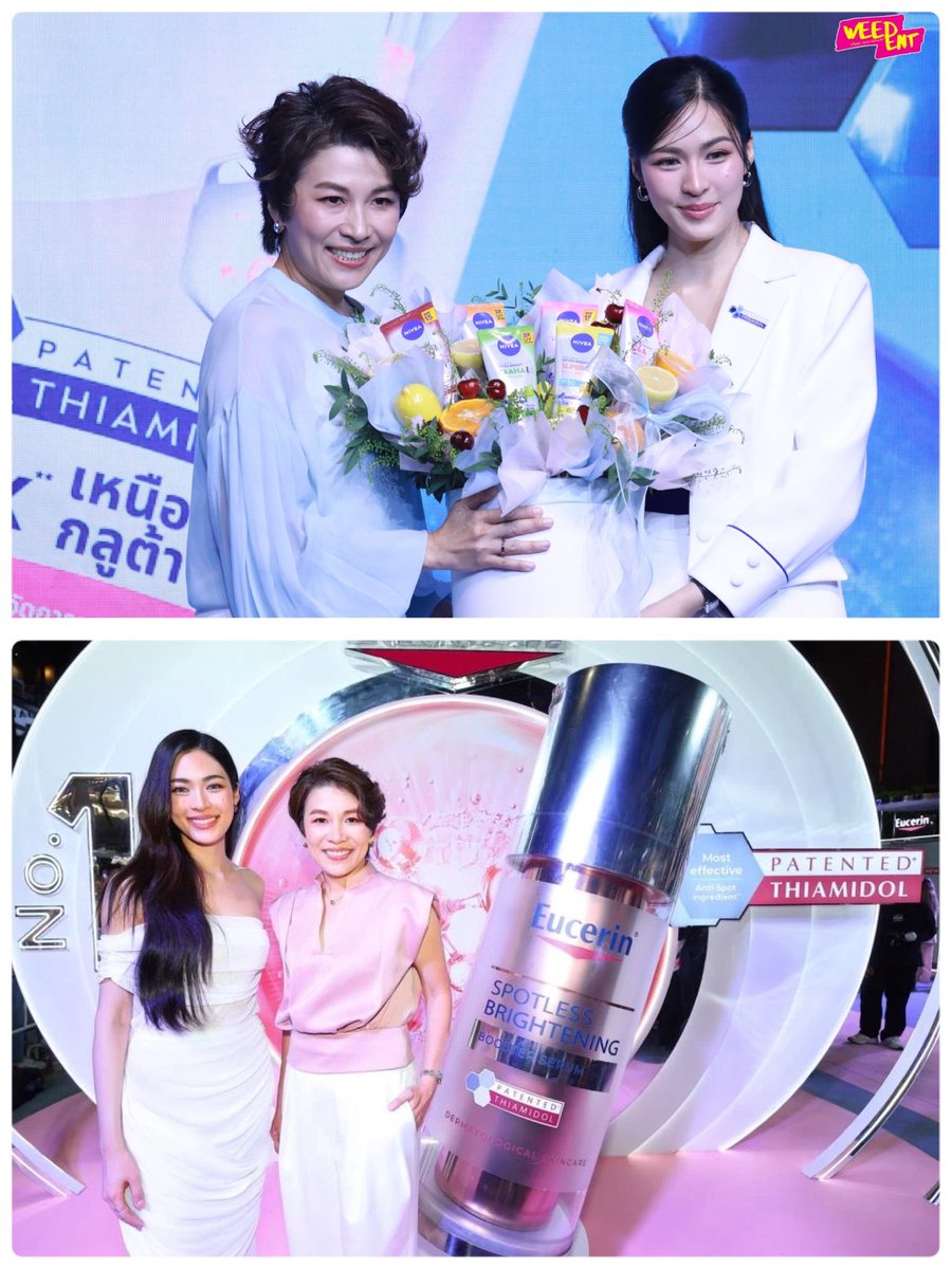 iwillalways00K's tweet photo. กับพี่ผู้บอคนดีคนเดิม 😍 
มีอะไรใส่ไทอามิดอลนอกจากหน้ากับตัวอีกไหมคะ 😂 

NIVEA THIAMIDOL WITH LINGLING
#NIVEASuperGlowXLingling
#Linglingkwong #หลิงหลิงคอง
@linglingsirilak https://t.co/55CrKnl3ie