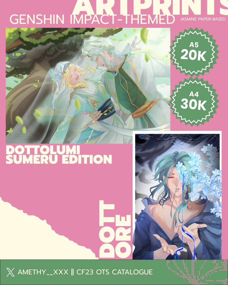 amethy__xxx's tweet photo. #CF23 OTS Catalogue

Booth: Toserba Ignotus (Q-17)
— Genshin Impact, Dottore, Dottolumi, Deltarune, Susie, Fun Gang —

#cf23catalogue #comifuro23 https://t.co/XTB92xcUeA