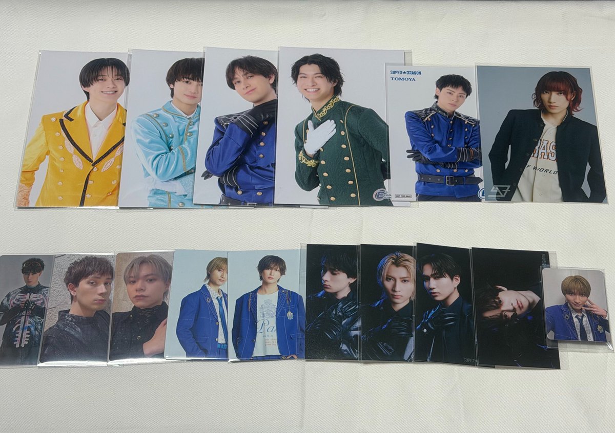 torihikllll's tweet photo. EBiDAN グッズ 買取 譲渡 交換

【譲】SUPER★DRAGON･Sakurashimeji･ICEx･BUDDiiS

【求】買取(100円~250円)+送料
又は未所持田中洸希･古川毅

◎送料のみでお譲り検討しているものもございます⭐️

📮郵送のみ
質問等お気軽にお声かけください🍒 https://t.co/MdcJQMjbh0