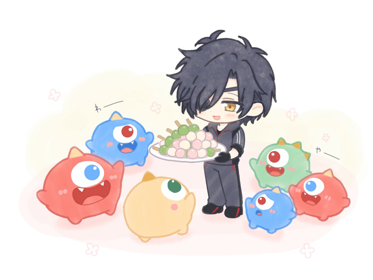 hachiko_aruji's tweet photo. お団子だよ〜🍡 https://t.co/YtuinRqvU7