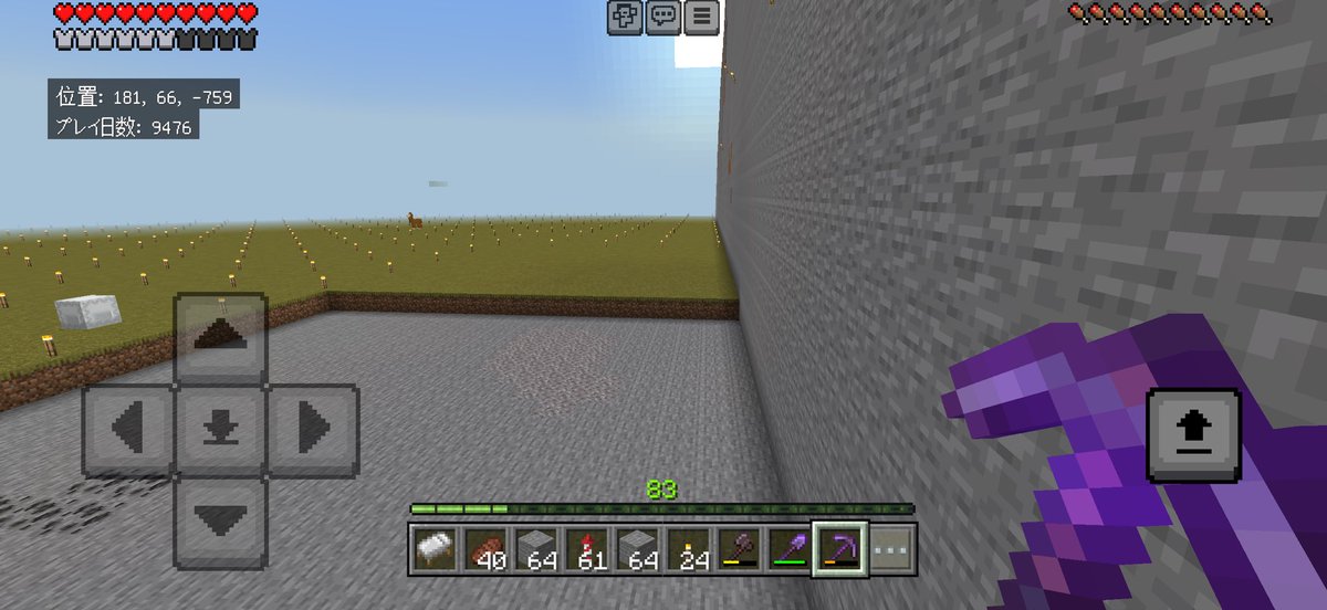 1yocFs's tweet photo. 世界を平らにするマインクラフト688日目

#マイクラ https://t.co/BI6mx0Vxkx