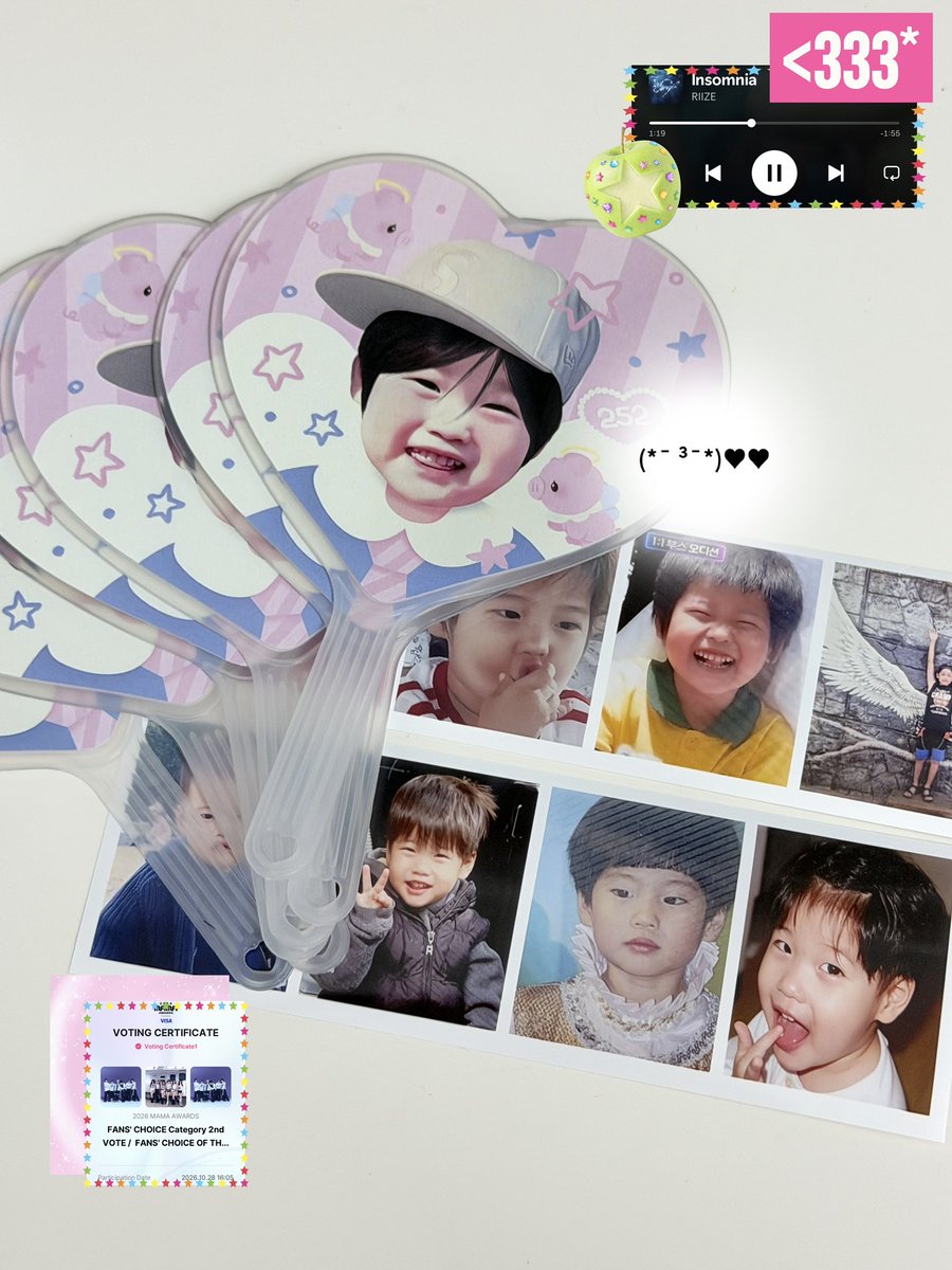 yousmilin's tweet photo. แจก mini uchiwa fan babies sohee จำนวน 5 รางวัล 

⭐️ สำหรับคนที่โหวต MAMA และสตรีม insomnia ไม่ว่าจะช่องทางใดก็ตาม เมนชั่นหลักฐานพร้อมติดแท็ก #RIIZE #2026MAMAVOTE 🐽

⭐️ ประกาศผลหลังจบการโหวต MAMA ROUND 2 ค่ะ ⭐️ https://t.co/8tJQgT6ypz