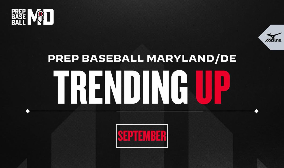 PrepBaseballMD's tweet photo. 📈 MD Trending UP 📈

⭐ September's Most Viewed Profiles

See the Top 🔟 Most Viewed Profiles from MD/DE for the month of September. Over 3,000 clicks from these 10 players alone❗

See the full list HERE ⬇️

🔗: https://t.co/YxUQvHpBRj https://t.co/x0Fd3BCcpo