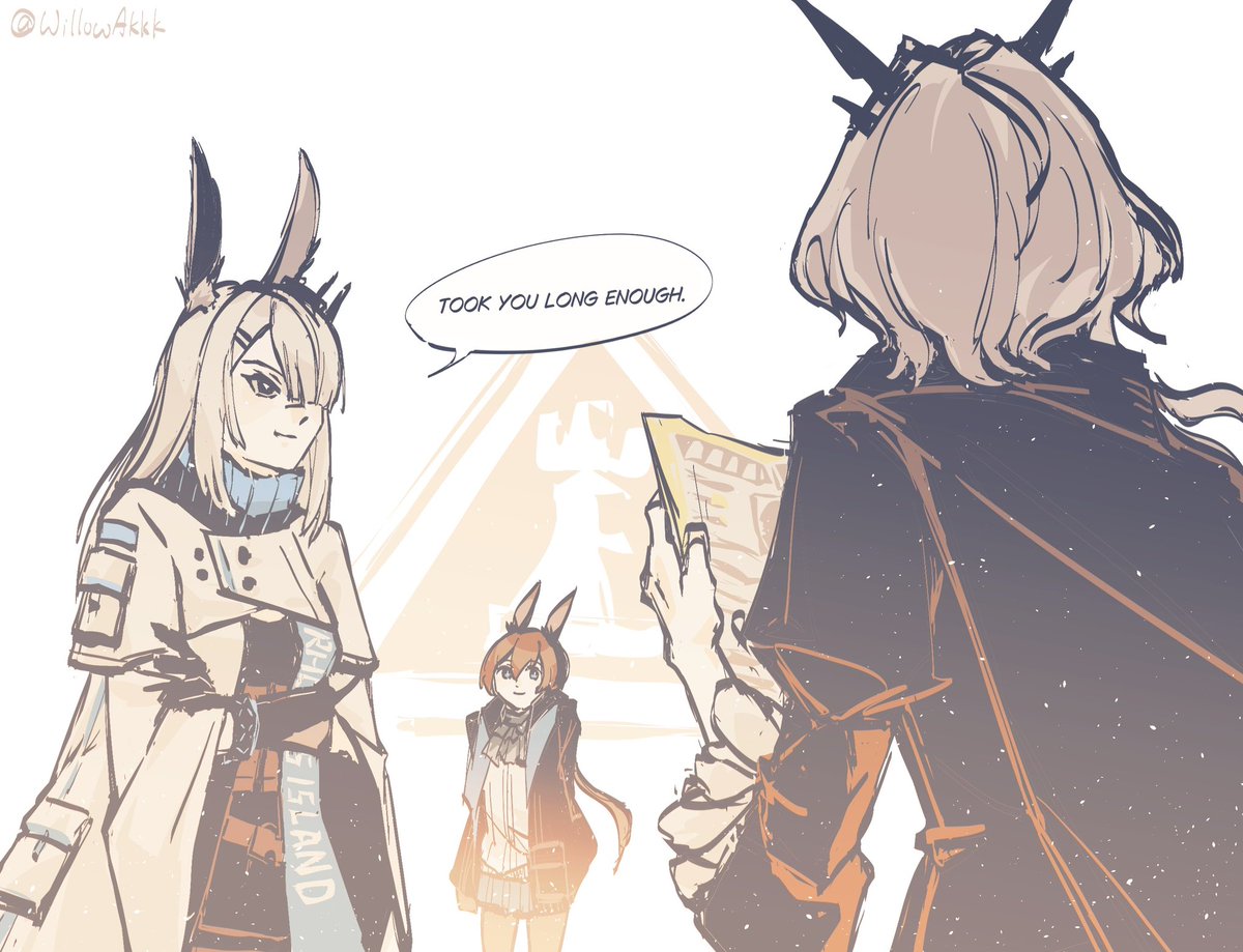 WillowArkkk's tweet photo. Welcome to Rhodes Island part 2
#Arknights #明日方舟 #アークナイツ https://t.co/ioWbuPFlkR