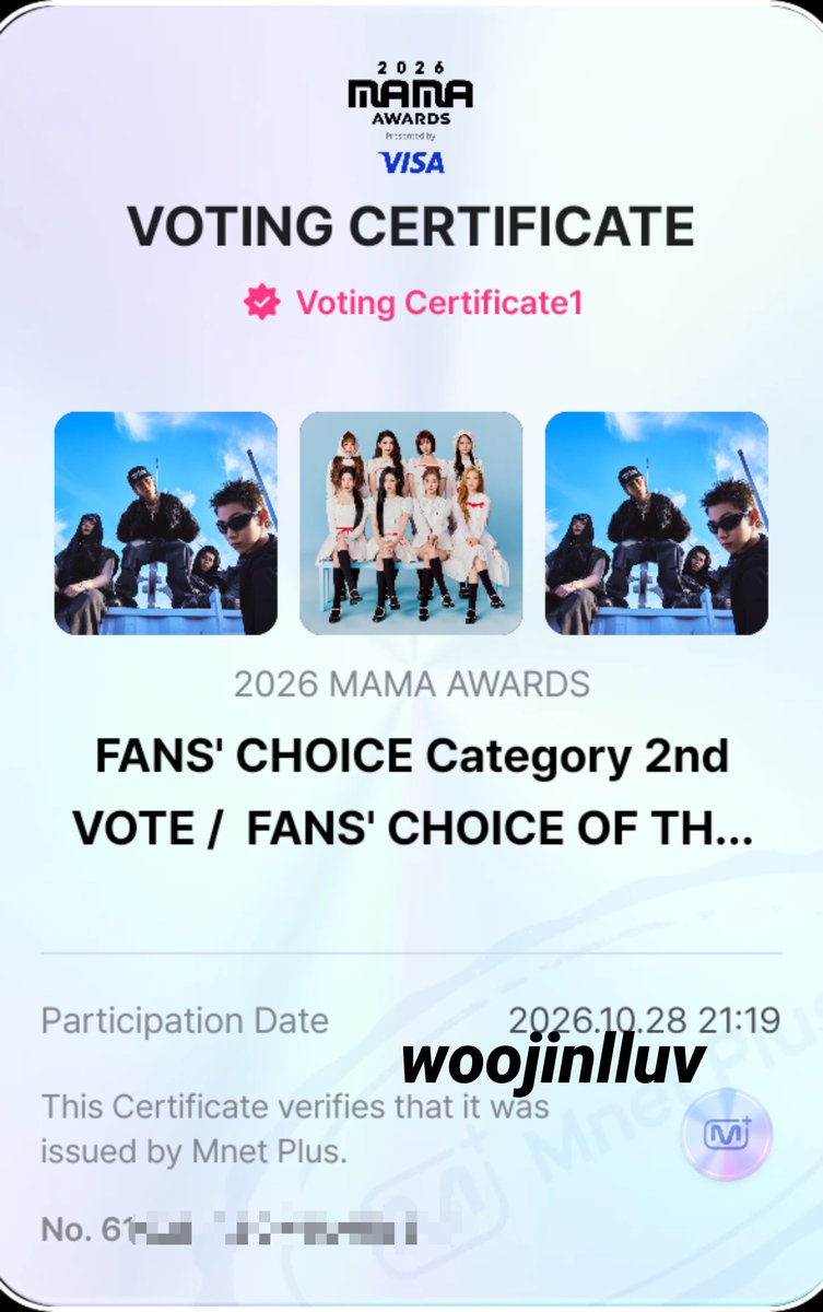 woojinlluv's tweet photo. Round 2 Day 1 ✅ 
#LNGSHOT #2026MAMAVOTE https://t.co/9tJUJBrmSB