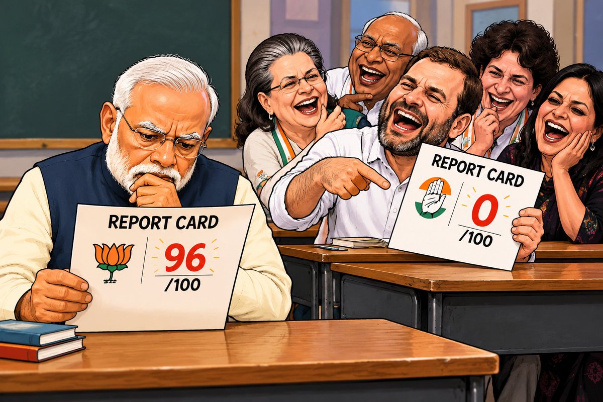 LalaXd's tweet photo. Backbenchers laughing at someone who scored 96 out of 100 while they themselves scored zero. https://t.co/5TCuEmv95Z