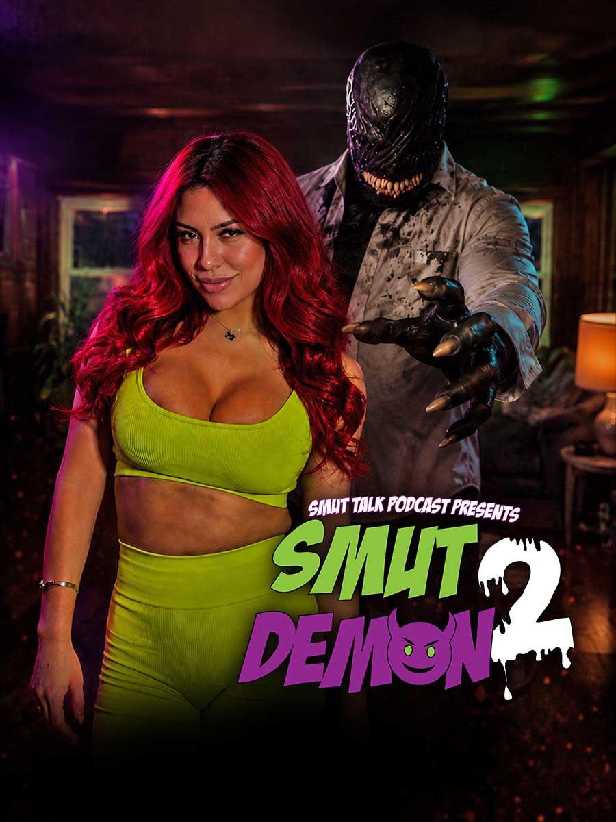 smuttalkpodcast's tweet photo. Smut Demon 😈 is back for the spooky season, with his 👀s set on @shaarebaare 😏 https://t.co/a01YnSHKHA