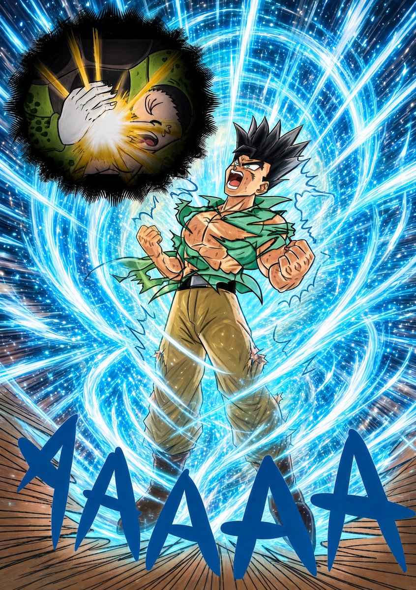DragonBall_Rage's tweet photo. Gohan's Energy explodes jus as he did as a child and as he emerges from the smoke, a new Form is revealed #DragonBallRage https://t.co/NmYE4ICM3l