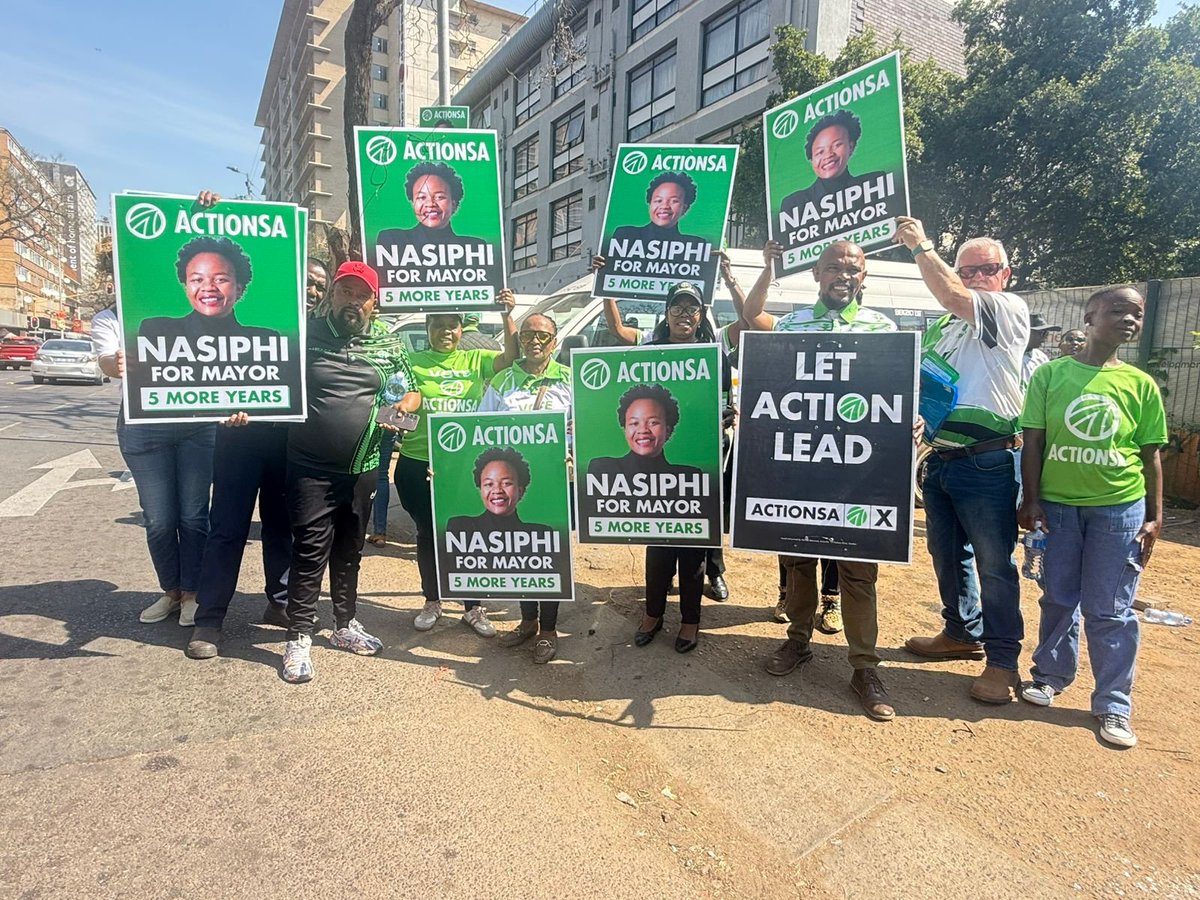 BennettSoka's tweet photo. NASIPHI FOR TSHWANE MAYOR! https://t.co/Qt8IHplCcV