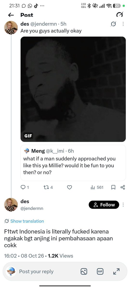 bertanggapan's tweet photo. right message wrong messenger coded. how dare you calling out other people’s problematic shits ketika lu sendiri ngetawain pelecehan seksual terhadap unconsented individual di space ini tanpa pernah minta maaf yg bener, lu bnrn cuma kabur &amp; priv account nunggu momentum buat balik https://t.co/8JRsAAkgo4