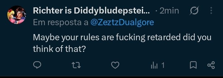 ZeztzDualgore's tweet photo. People focus on trying to say bad things to people, it's like the drama was just for me, ngl 🫩 https://t.co/TzOTJtGxCV