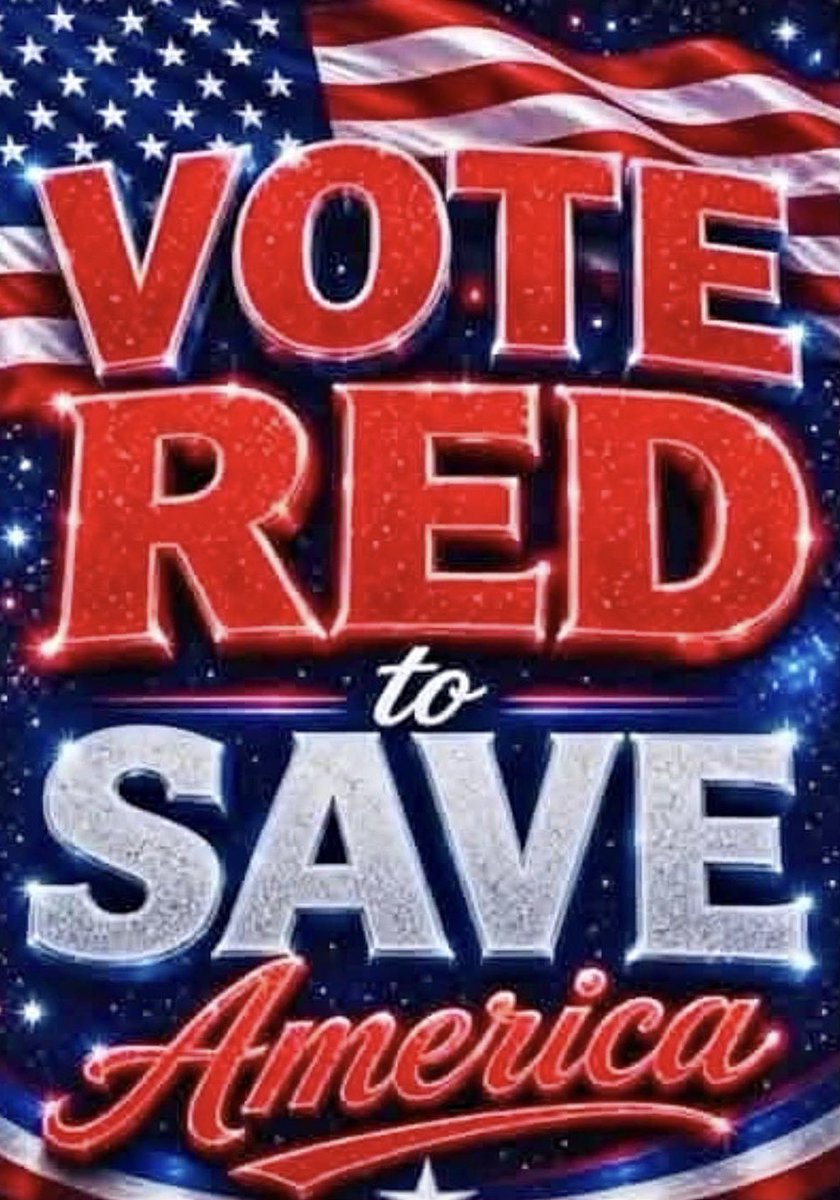 Dannothepig's tweet photo. ‼️‼️GET OUT AND VOTE RED!! https://t.co/82YCHNYhQ8