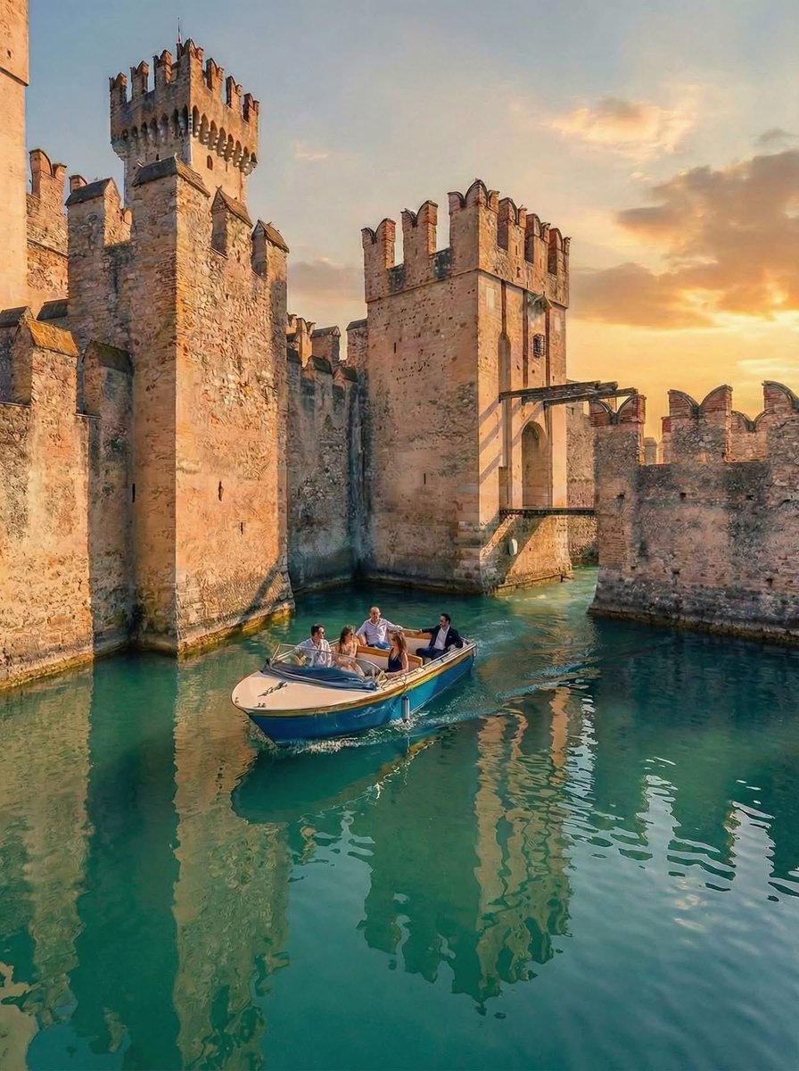 PrettyCitiesX's tweet photo. Lake Garda Italy 🇮🇹 https://t.co/GedJSe3Boj