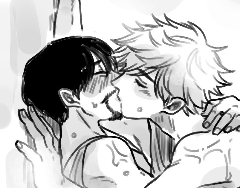 maya_free_'s tweet photo. キス描くのだ～いすきなのですぐにチュッチュさせちゃうな https://t.co/dvqNuM13QP