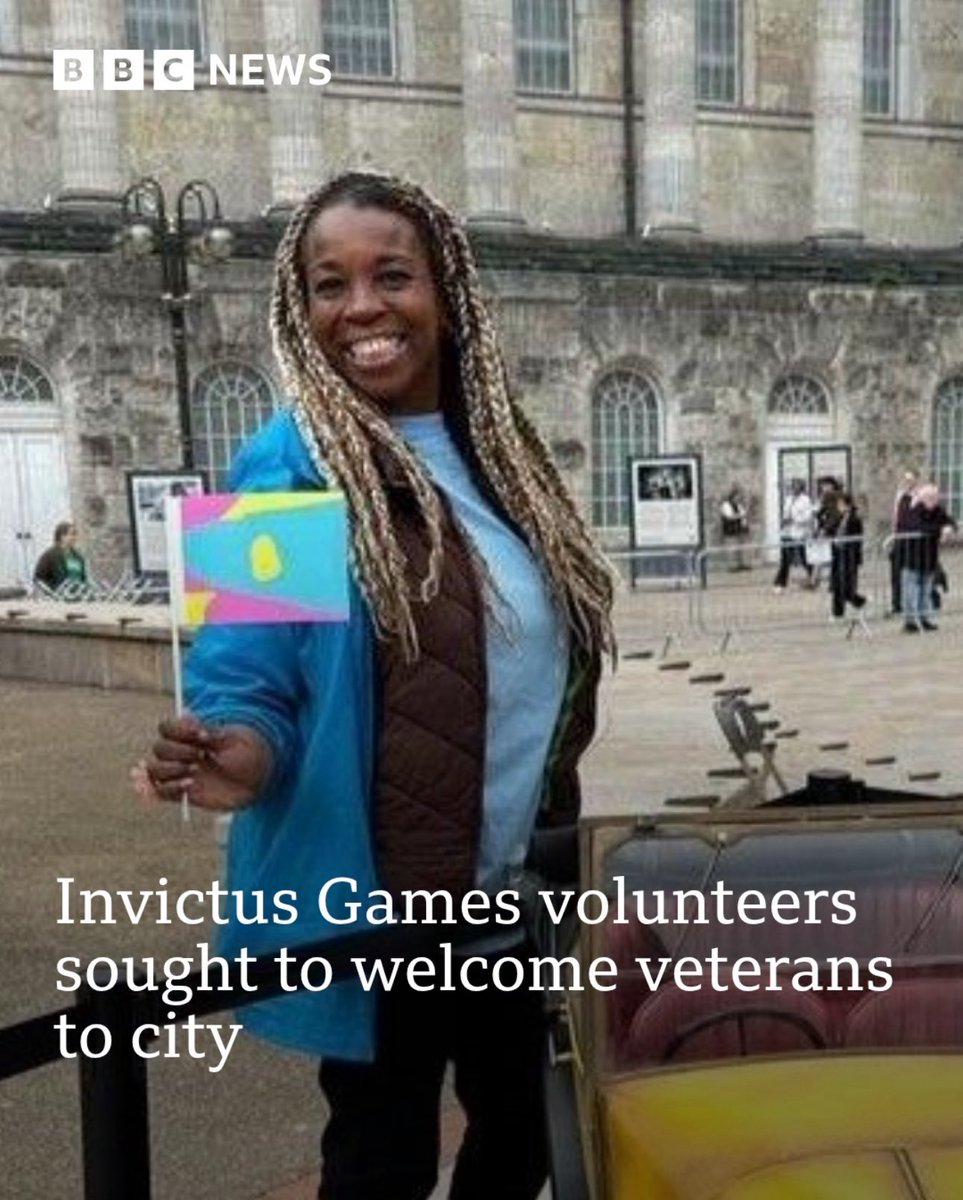 ChrisBaronSmit1's tweet photo. Maureen Levermore said she would be signing up to volunteer at Prince Harry’s Invictus Games 2027.

"I chose to volunteer because it gives me the opportunity to give back to the community," 

Join 2000 volunteers from across the world.

👉https://t.co/hxBuNoJbid

#IG27 https://t.co/jAEUDVym7M