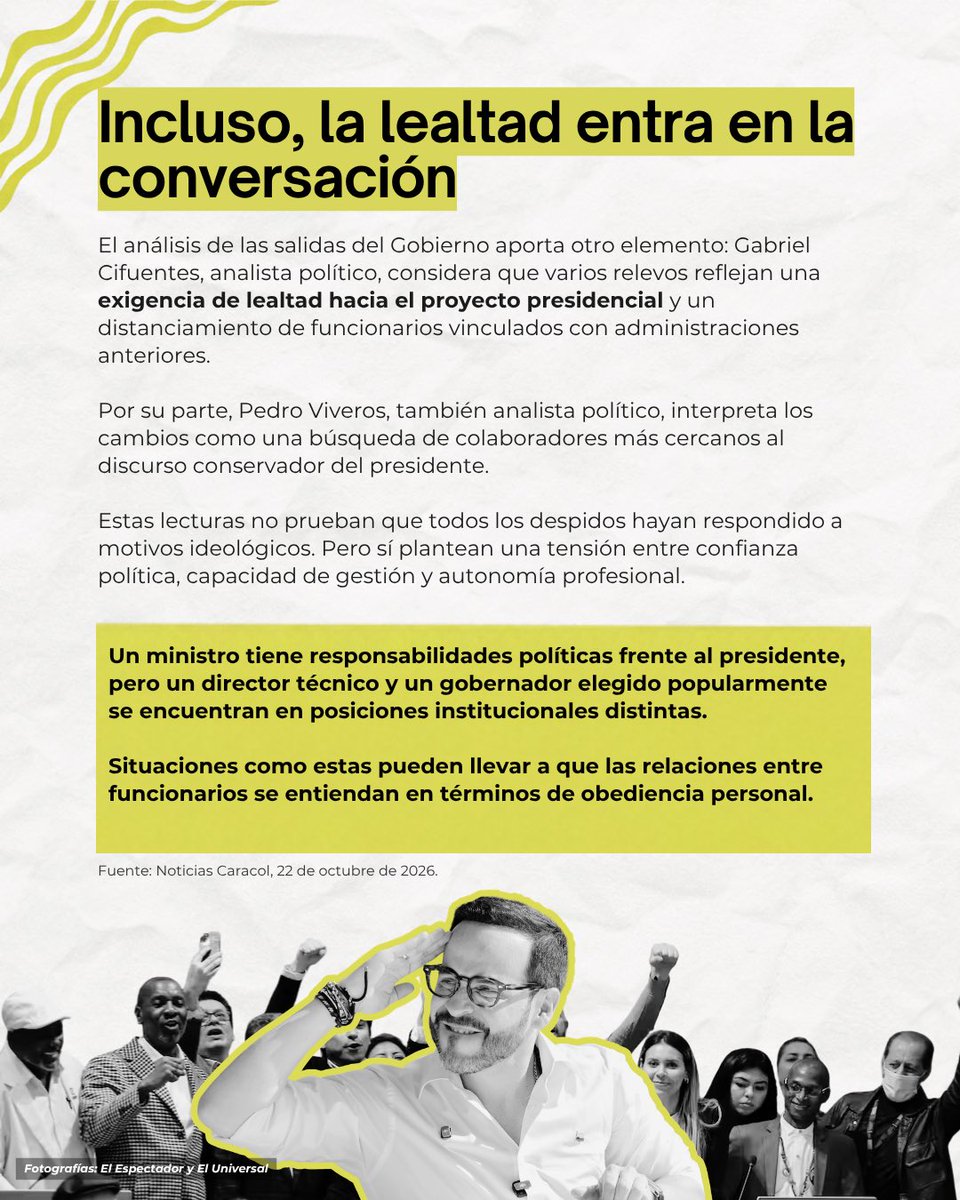 Instituto_CAPAZ's tweet photo. 2️⃣🔎En esta nueva entrega de “analizando las formas de comunicar del Gobierno”, ponemos sobre la mesa algunos de estos episodios a partir de las reflexiones de politólogos y especialistas, para entender cómo estas pueden influir en la percepción ciudadana sobre las instituciones. https://t.co/czijOVCXES
