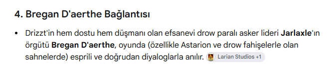 KorlatW's tweet photo. Allah kahretmesin ben bu kadar ilişik olduğunu bilsem bu kadar erteler miydim hiç bizzat Bregan D'aerthe oyunda varmış😭😭😭 https://t.co/KdQy3IMk7J