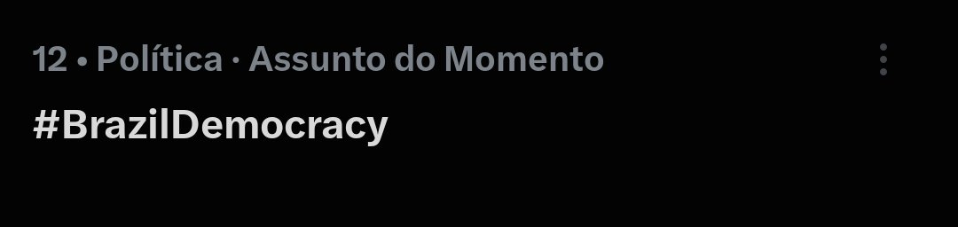 fandomscomlula's tweet photo. #BrazilDemocracy está nos assuntos mais comentados. Vamos continuar espalhando a verdade!

#DeportTheBolsonaros #DeportFlavioBolsonaro #Lafuerzadelagente https://t.co/6x2vyMcfqK
