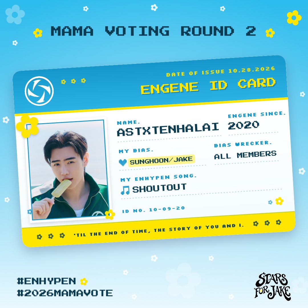 astxtenhalai's tweet photo. [ROUND 2] MAMA VOTING 🏆
#ENHYPEN #2026MAMAVOTE 

🔗 https://t.co/Pl5sIBgasK https://t.co/Qt3sMRKzXW