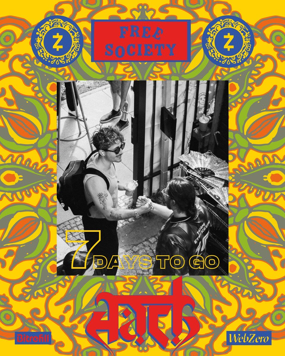 joinwebzero's tweet photo. 10 years of @Zcash.

7 days until Free Society Hack Mumbai. https://t.co/QURvnOTJR9