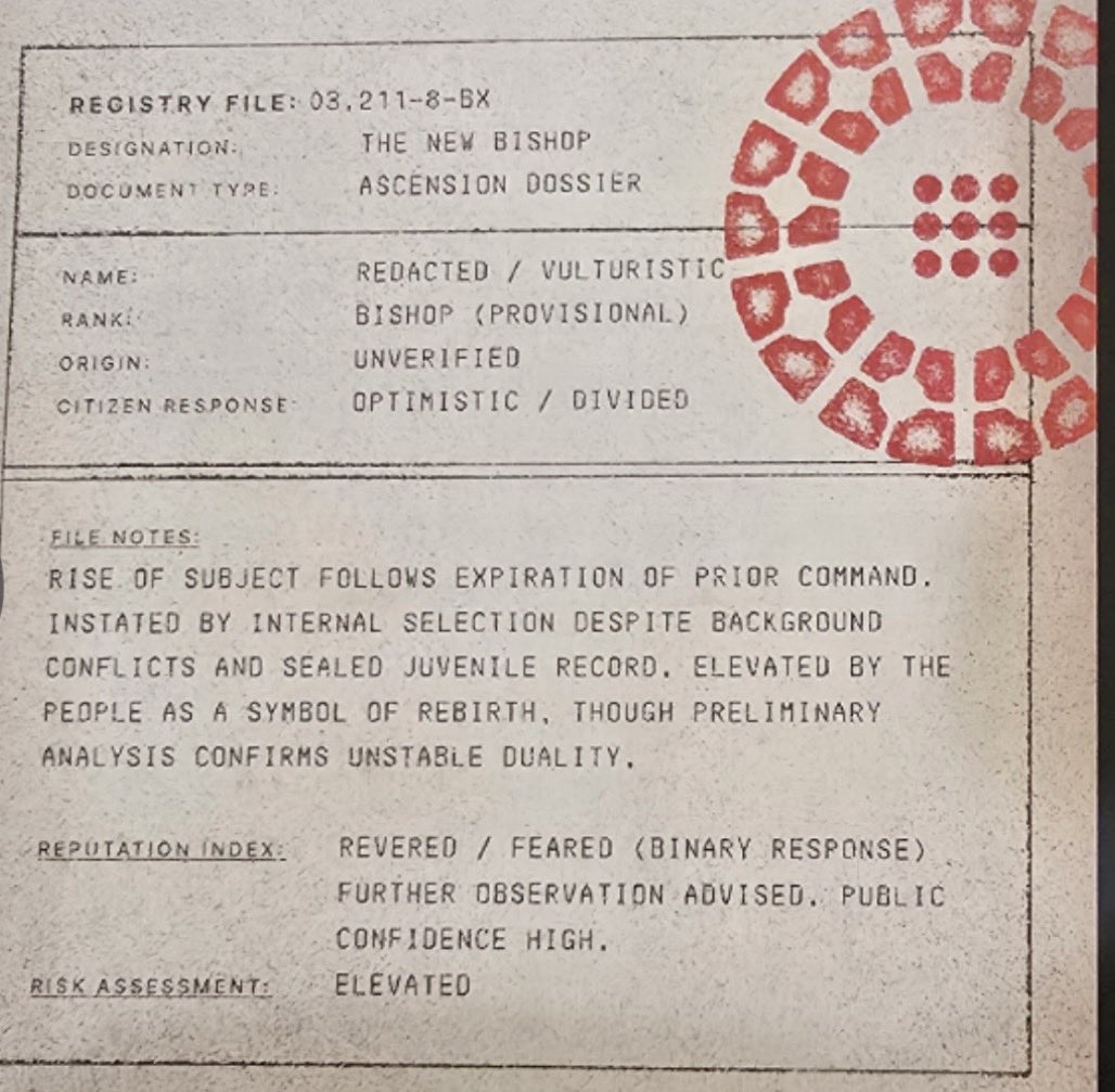 Iikeneon's tweet photo. @rrawrfear I NEED THIS SO BAD his info card also describes him as revered / feared but never both AND he has unstable duality https://t.co/KIJmkqBTZd