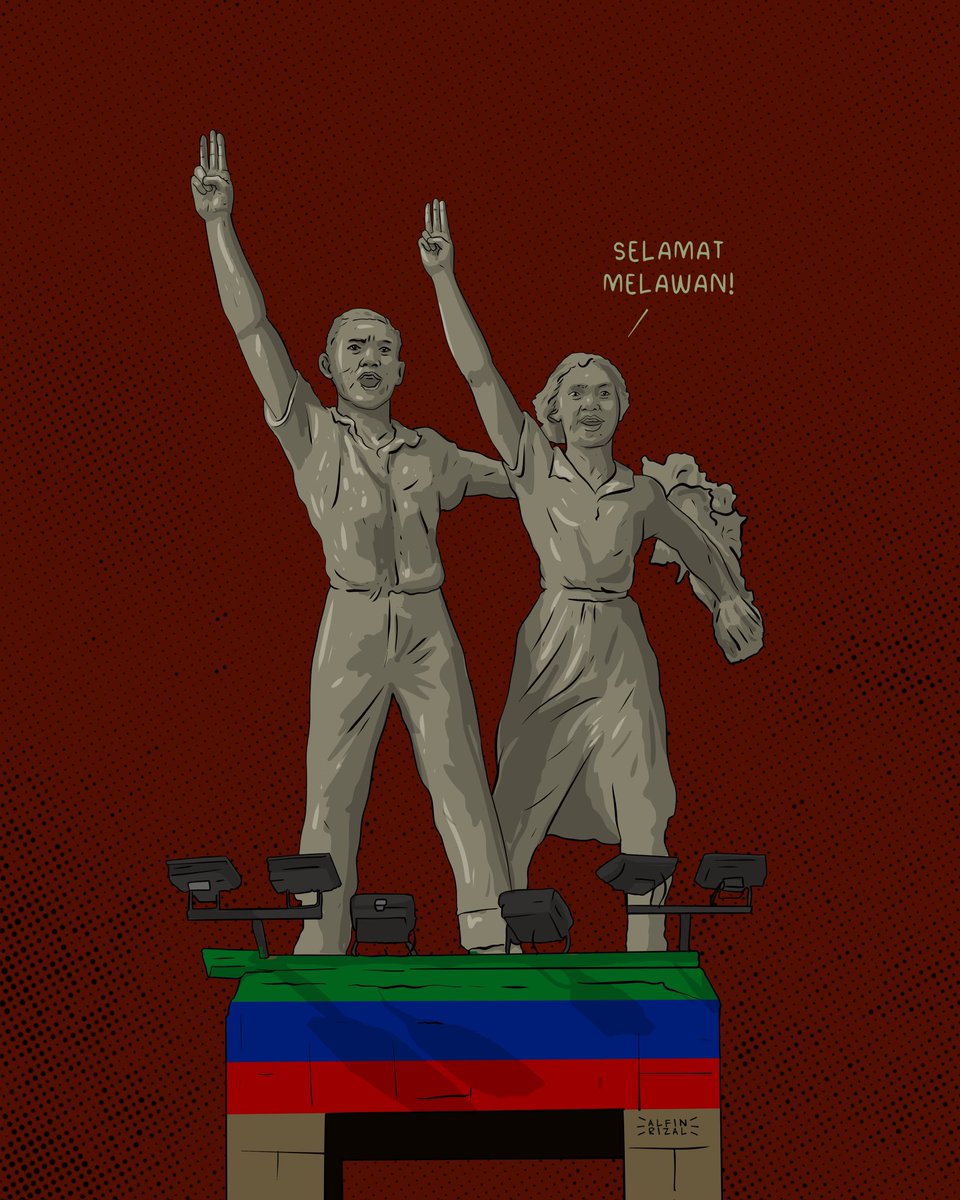 alfinrizalisme's tweet photo. monumen selamat melawan. https://t.co/DKv52UyKLF