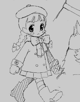 glubo11's tweet photo. the thing that prompted someone to tell me this irl was a drawing of a girl showing literally no skin besides her face it truly goes to show how much people can no longer be normal about children https://t.co/UHjplF0bZ9