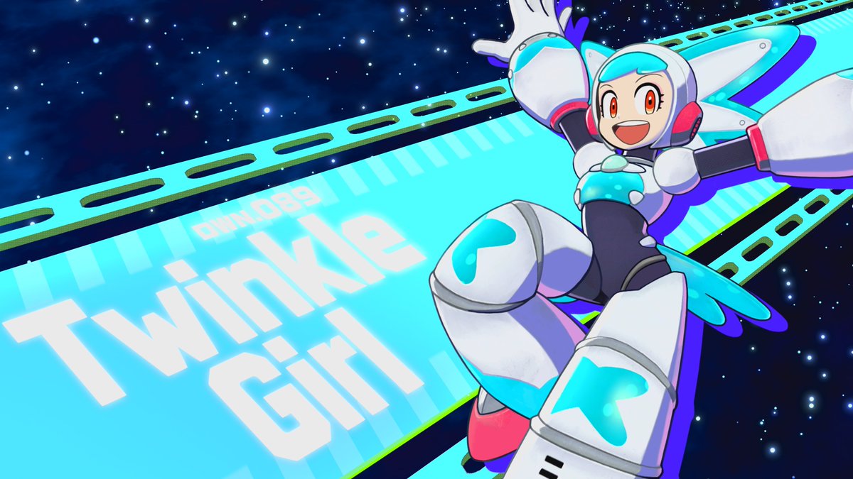CapcomPL's tweet photo. Urocza i pełna energii Twinkle Girl sprawi, że podczas jej nocnego występu w Mega Man: Dual Override zobaczysz fajerwerki!

Nie daj się zaślepić jej spektakularnymi atakami, bo inaczej zgasną dla ciebie światła! 🎆

#MegaManDO https://t.co/rF6oPVViR3