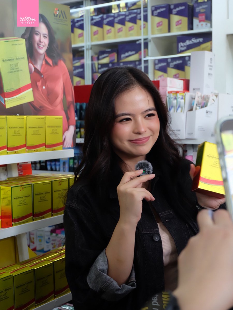 wilbea_visayas's tweet photo. The Sunday we spent with our PEENAka magandang EC-Vit hunter!

Flying to Cebu, we went from one Mercury Drug branch to another, chasing boxes of EC-Vit and catching glimpses of our prettiest vitamin hunter along the way. Who knew vitamin shopping could turn into such a fun little adventure? Cebu was extra happy to have you here, pretty bb!

EC-Vit secured, Bea sightings treasured! 💘