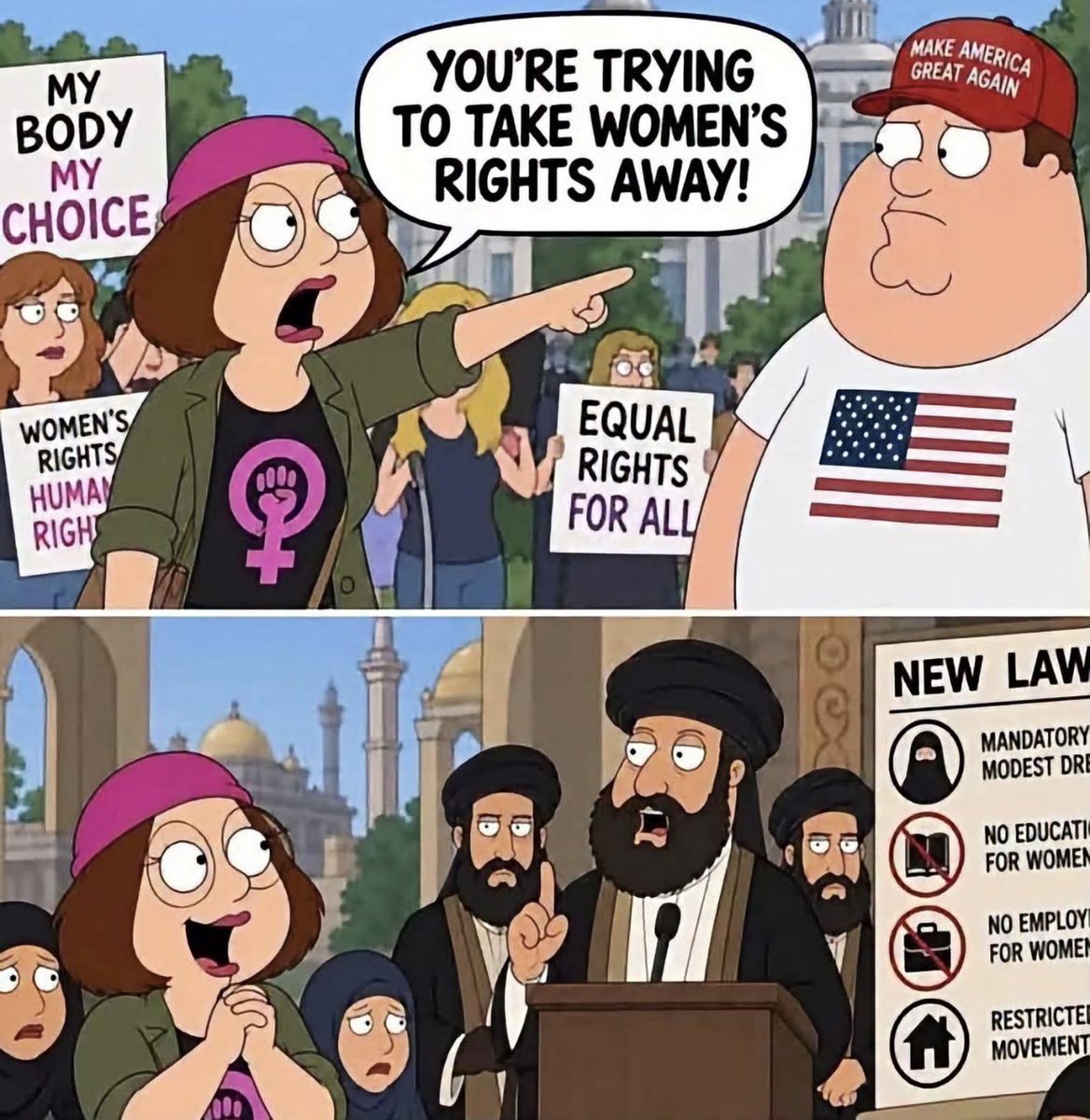 MandyTucket1776's tweet photo. This is literally how stupid democrats are https://t.co/yRNIrWvkjp