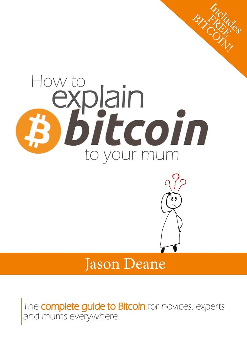 JasonADeane's tweet photo. I wrote this book in 2018 – woefully and embarrassingly out of date now in terms of examples and some of the thinking (especially around mining) – so no longer promote. Though factual, the style was quite light-hearted and amusing, and people seemed to really enjoy that.
That said, it still sells to this day on Amazon (and other bookshops) mainly because I'm locked out of my author account and can't change it! I know a few libraries stock it too. Currently 23 reviews with a 4.6 rating. 
I went on to write a ton of other stuff for publications and the Medium platform as well as contributing to many other books, but I never got round to writing an updated 2nd edition.
Maybe one day, eh?
Find it here: https://t.co/rVixlAr5Xj