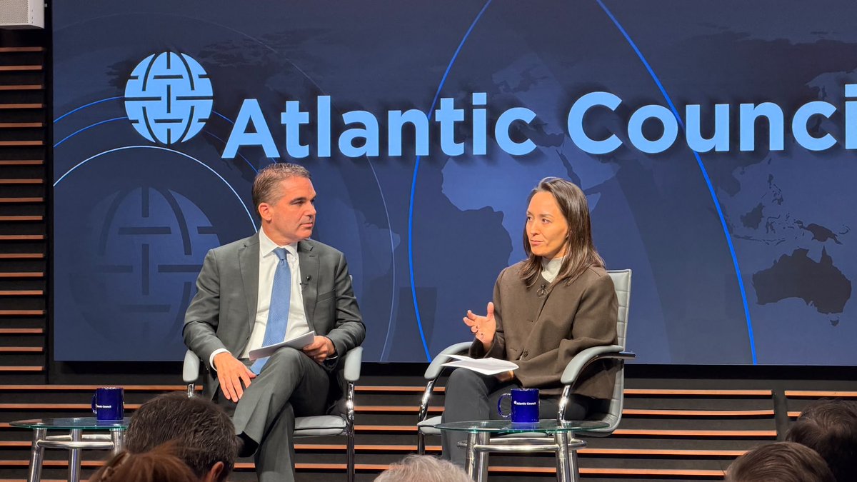 EximBankUS's tweet photo. EXIM Chief Commercial Officer Sarah Whitten joined @AtlanticCouncil to discuss expanding U.S. financing in Latin America, strengthening American supply chains, and creating more opportunities for U.S. exporters. 🇺🇸 https://t.co/RMHg4Sr3mJ