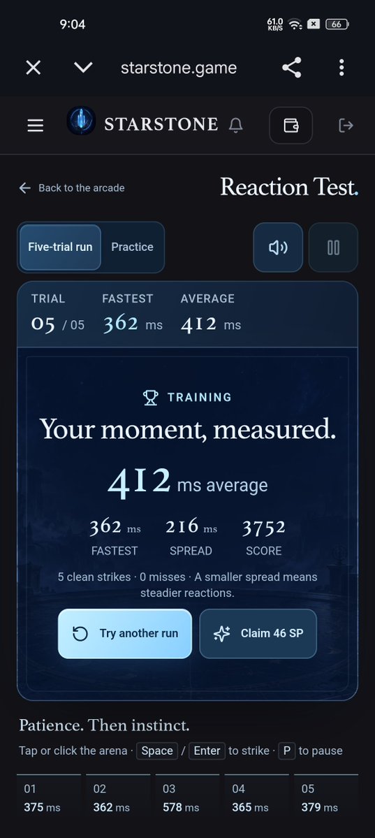 aayushayu77's tweet photo. What makes @StarstoneTales stand out?🩷
For me, it’s the variety of mini-games packed into one fantasy world! 🎮
I tried Night Run, Gem Miner, Naga Chase, and Reaction Test, but Night Run stole the show. 🐉💎
@enjin #StarstoneUGC
My score and experience shared in comment 👇🏼 https://t.co/X5DSRwRuIl