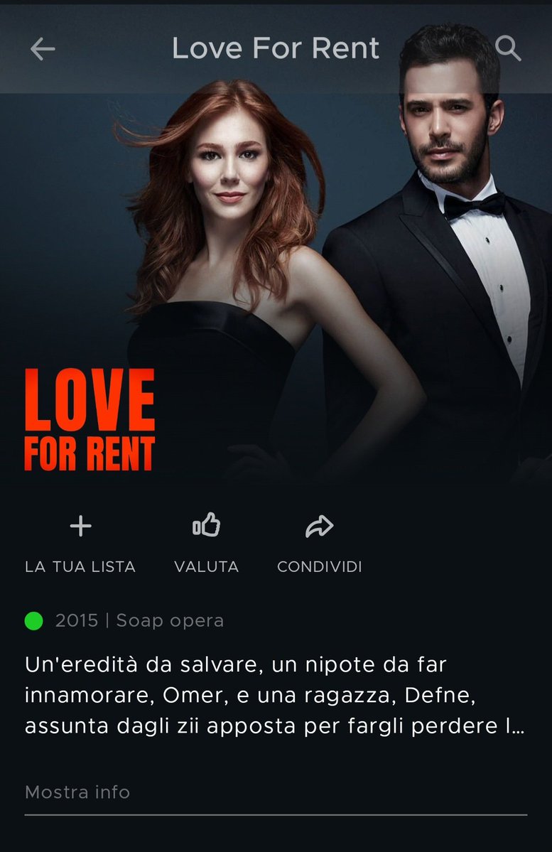 linailygregorio's tweet photo. È ufficiale #KiralıkAşk finalmente in Italia 😍 speriamo che poi venga trasmessa anche su canale 5 
https://t.co/3CZCBFCYLt https://t.co/NdUbF7vRMC